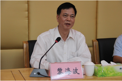 （圖二）黎校長致辭