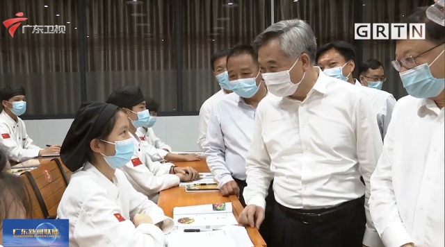 廣東省委書記李希、省長(zhǎng)王偉中